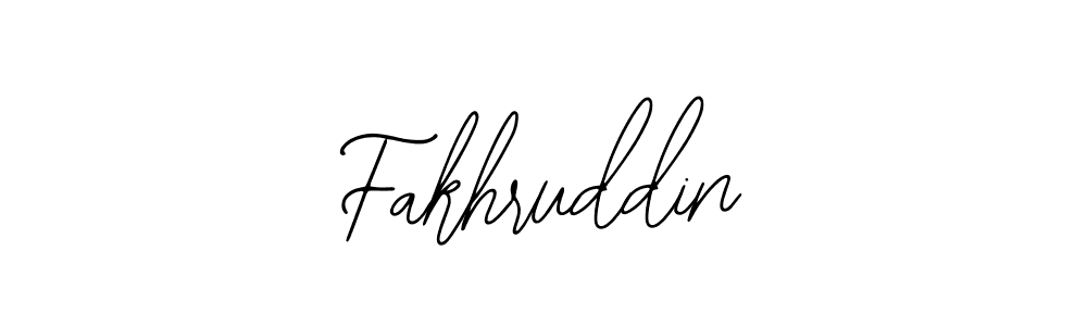 Use a signature maker to create a handwritten signature online. With this signature software, you can design (Bearetta-2O07w) your own signature for name Fakhruddin. Fakhruddin signature style 12 images and pictures png