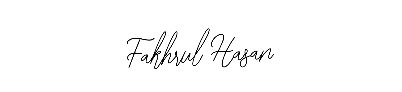 The best way (Bearetta-2O07w) to make a short signature is to pick only two or three words in your name. The name Fakhrul Hasan include a total of six letters. For converting this name. Fakhrul Hasan signature style 12 images and pictures png