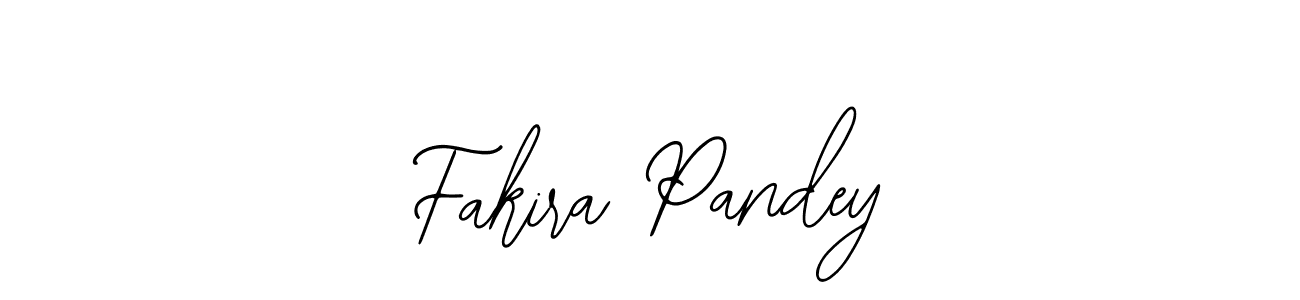 The best way (Bearetta-2O07w) to make a short signature is to pick only two or three words in your name. The name Fakira Pandey include a total of six letters. For converting this name. Fakira Pandey signature style 12 images and pictures png