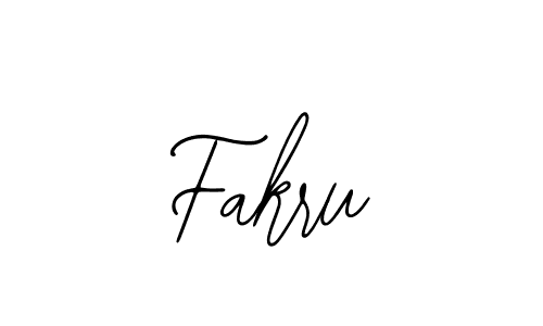 Design your own signature with our free online signature maker. With this signature software, you can create a handwritten (Bearetta-2O07w) signature for name Fakru. Fakru signature style 12 images and pictures png