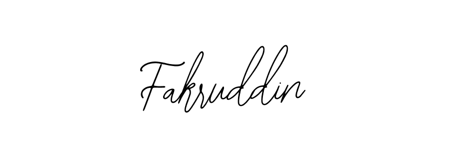 Design your own signature with our free online signature maker. With this signature software, you can create a handwritten (Bearetta-2O07w) signature for name Fakruddin. Fakruddin signature style 12 images and pictures png