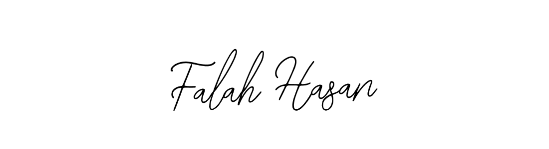 You should practise on your own different ways (Bearetta-2O07w) to write your name (Falah Hasan) in signature. don't let someone else do it for you. Falah Hasan signature style 12 images and pictures png