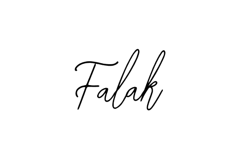 You should practise on your own different ways (Bearetta-2O07w) to write your name (Falak) in signature. don't let someone else do it for you. Falak signature style 12 images and pictures png