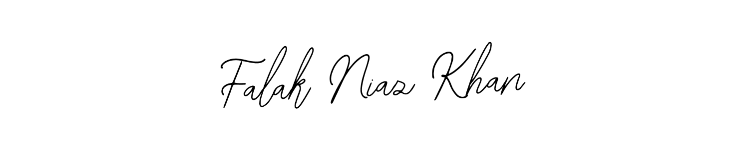 Design your own signature with our free online signature maker. With this signature software, you can create a handwritten (Bearetta-2O07w) signature for name Falak Niaz Khan. Falak Niaz Khan signature style 12 images and pictures png