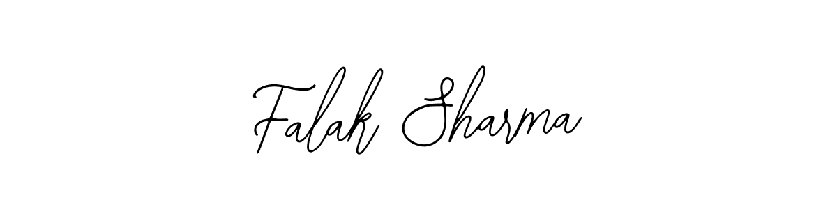 How to make Falak Sharma signature? Bearetta-2O07w is a professional autograph style. Create handwritten signature for Falak Sharma name. Falak Sharma signature style 12 images and pictures png