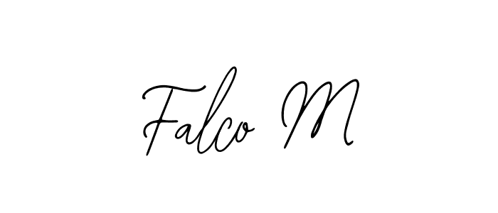 Falco M stylish signature style. Best Handwritten Sign (Bearetta-2O07w) for my name. Handwritten Signature Collection Ideas for my name Falco M. Falco M signature style 12 images and pictures png