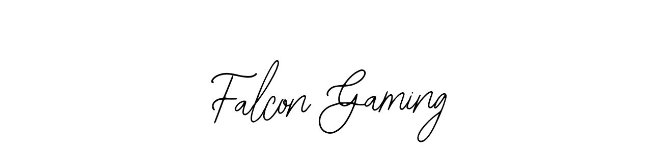 Make a beautiful signature design for name Falcon Gaming. With this signature (Bearetta-2O07w) style, you can create a handwritten signature for free. Falcon Gaming signature style 12 images and pictures png