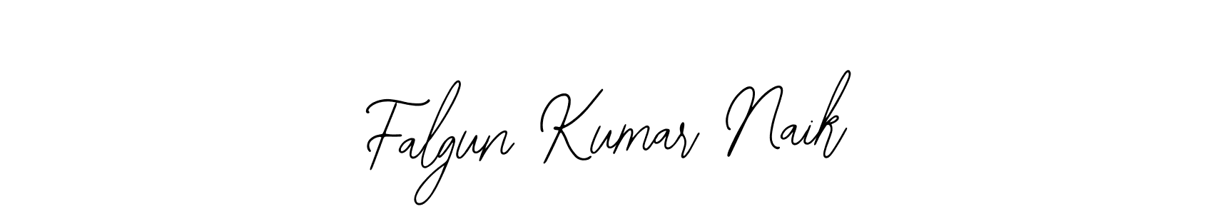 You should practise on your own different ways (Bearetta-2O07w) to write your name (Falgun Kumar Naik) in signature. don't let someone else do it for you. Falgun Kumar Naik signature style 12 images and pictures png