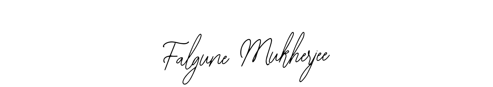 Also You can easily find your signature by using the search form. We will create Falgune Mukherjee name handwritten signature images for you free of cost using Bearetta-2O07w sign style. Falgune Mukherjee signature style 12 images and pictures png
