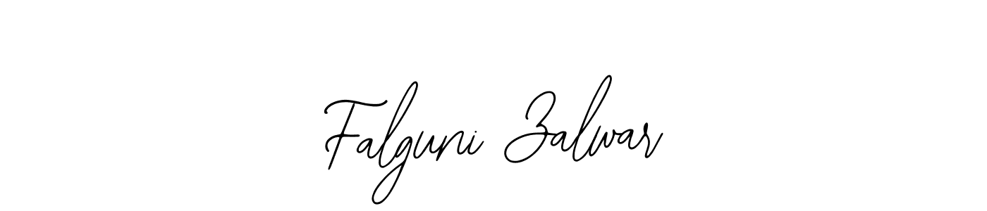 You should practise on your own different ways (Bearetta-2O07w) to write your name (Falguni Zalwar) in signature. don't let someone else do it for you. Falguni Zalwar signature style 12 images and pictures png