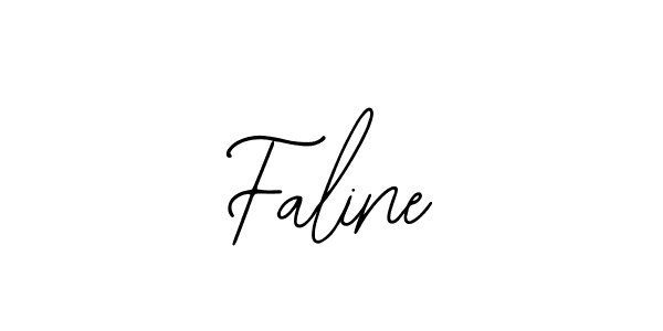 if you are searching for the best signature style for your name Faline. so please give up your signature search. here we have designed multiple signature styles  using Bearetta-2O07w. Faline signature style 12 images and pictures png