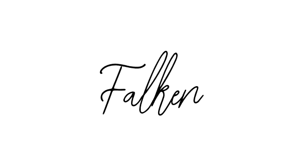 Design your own signature with our free online signature maker. With this signature software, you can create a handwritten (Bearetta-2O07w) signature for name Falken. Falken signature style 12 images and pictures png