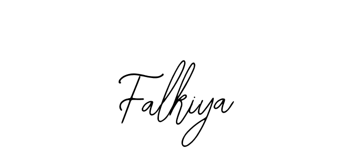 You should practise on your own different ways (Bearetta-2O07w) to write your name (Falkiya) in signature. don't let someone else do it for you. Falkiya signature style 12 images and pictures png