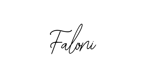 Faloni stylish signature style. Best Handwritten Sign (Bearetta-2O07w) for my name. Handwritten Signature Collection Ideas for my name Faloni. Faloni signature style 12 images and pictures png