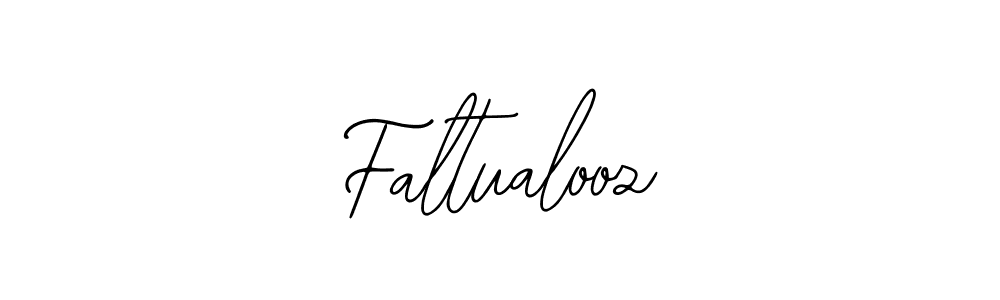 How to make Faltualooz name signature. Use Bearetta-2O07w style for creating short signs online. This is the latest handwritten sign. Faltualooz signature style 12 images and pictures png