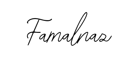 Upgrade your professional image with Famalnaz signature created with Bearetta-2O07w font. Fast, free, and watermark-free download. Famalnaz signature style 12 images and pictures png