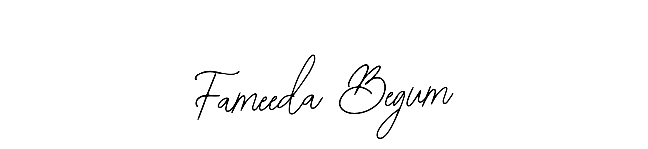 Create a beautiful signature design for name Fameeda Begum. With this signature (Bearetta-2O07w) fonts, you can make a handwritten signature for free. Fameeda Begum signature style 12 images and pictures png