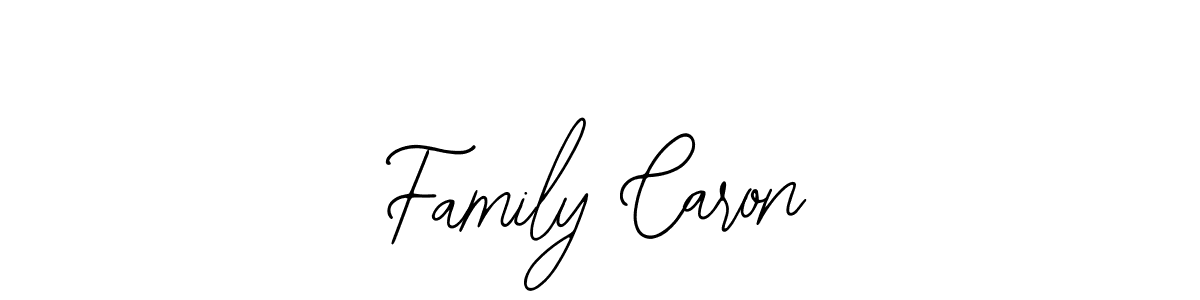 You should practise on your own different ways (Bearetta-2O07w) to write your name (Family Caron) in signature. don't let someone else do it for you. Family Caron signature style 12 images and pictures png