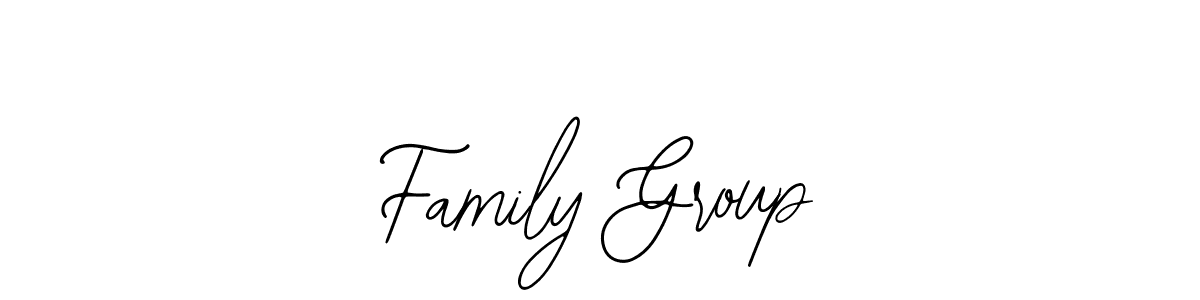 Use a signature maker to create a handwritten signature online. With this signature software, you can design (Bearetta-2O07w) your own signature for name Family Group. Family Group signature style 12 images and pictures png