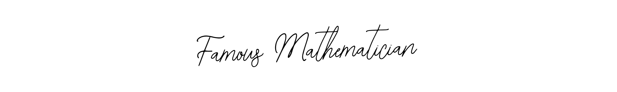 Make a beautiful signature design for name Famous Mathematician. Use this online signature maker to create a handwritten signature for free. Famous Mathematician signature style 12 images and pictures png