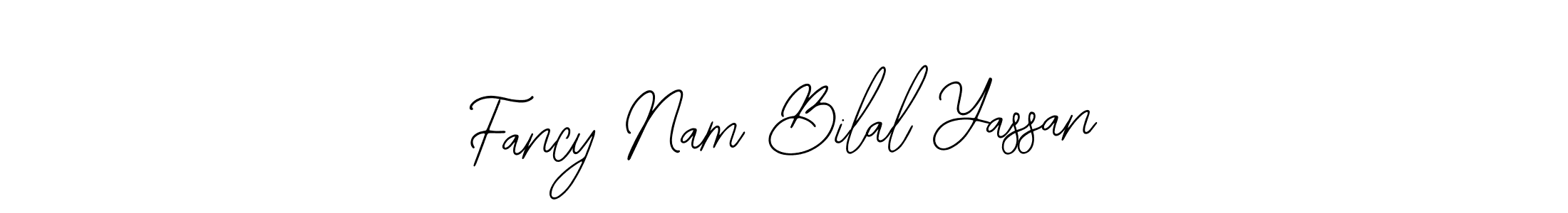 Once you've used our free online signature maker to create your best signature Bearetta-2O07w style, it's time to enjoy all of the benefits that Fancy Nam Bilal Yassan name signing documents. Fancy Nam Bilal Yassan signature style 12 images and pictures png