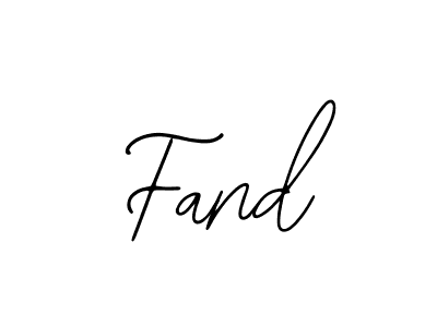 Make a beautiful signature design for name Fand. With this signature (Bearetta-2O07w) style, you can create a handwritten signature for free. Fand signature style 12 images and pictures png