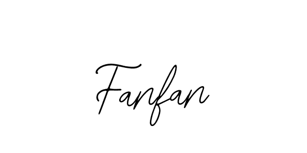 How to make Fanfan name signature. Use Bearetta-2O07w style for creating short signs online. This is the latest handwritten sign. Fanfan signature style 12 images and pictures png
