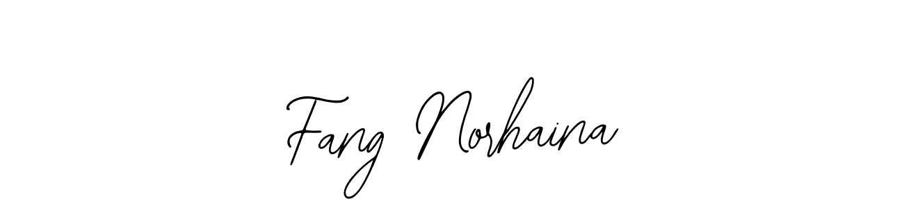 The best way (Bearetta-2O07w) to make a short signature is to pick only two or three words in your name. The name Fang Norhaina include a total of six letters. For converting this name. Fang Norhaina signature style 12 images and pictures png
