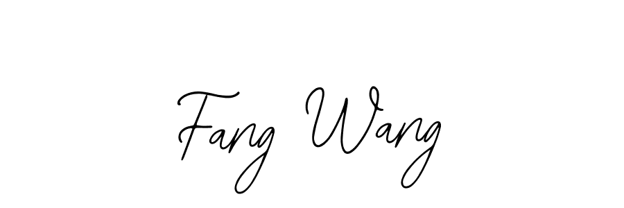 How to make Fang Wang signature? Bearetta-2O07w is a professional autograph style. Create handwritten signature for Fang Wang name. Fang Wang signature style 12 images and pictures png