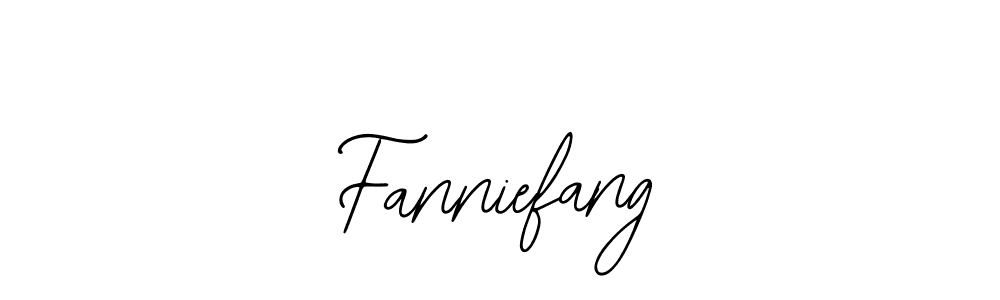 How to make Fanniefang signature? Bearetta-2O07w is a professional autograph style. Create handwritten signature for Fanniefang name. Fanniefang signature style 12 images and pictures png