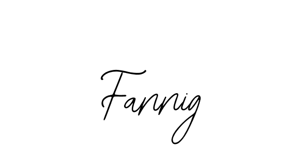 How to make Fannig signature? Bearetta-2O07w is a professional autograph style. Create handwritten signature for Fannig name. Fannig signature style 12 images and pictures png