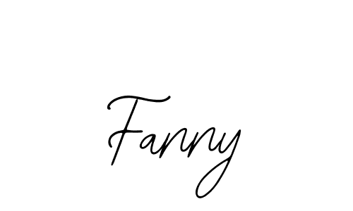 How to make Fanny name signature. Use Bearetta-2O07w style for creating short signs online. This is the latest handwritten sign. Fanny signature style 12 images and pictures png