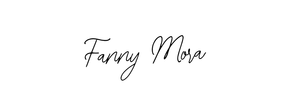 Use a signature maker to create a handwritten signature online. With this signature software, you can design (Bearetta-2O07w) your own signature for name Fanny Mora. Fanny Mora signature style 12 images and pictures png