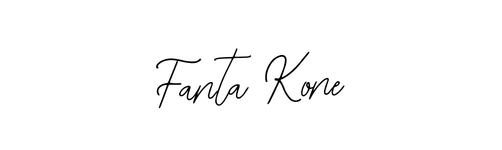 Use a signature maker to create a handwritten signature online. With this signature software, you can design (Bearetta-2O07w) your own signature for name Fanta Kone. Fanta Kone signature style 12 images and pictures png