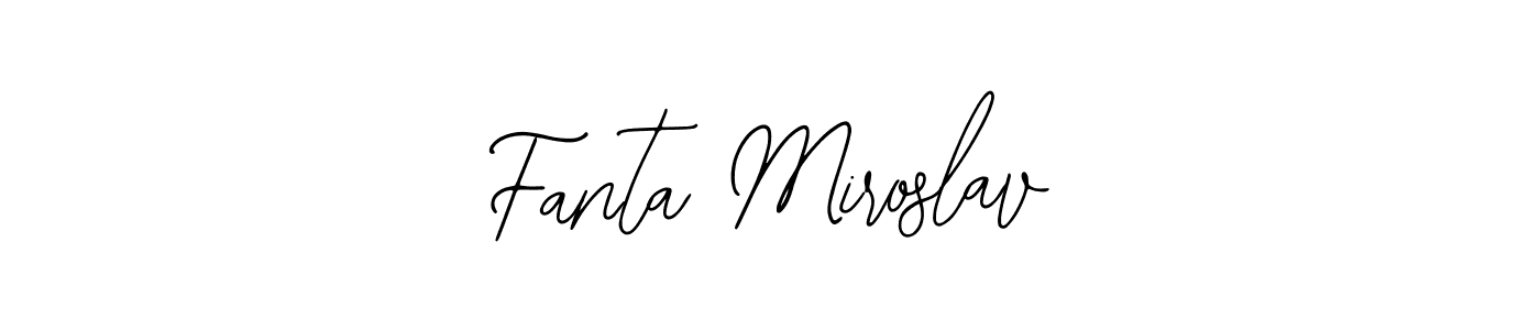 if you are searching for the best signature style for your name Fanta Miroslav. so please give up your signature search. here we have designed multiple signature styles  using Bearetta-2O07w. Fanta Miroslav signature style 12 images and pictures png