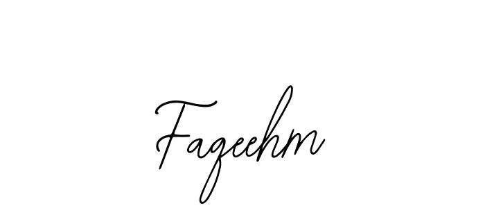 How to Draw Faqeehm signature style? Bearetta-2O07w is a latest design signature styles for name Faqeehm. Faqeehm signature style 12 images and pictures png