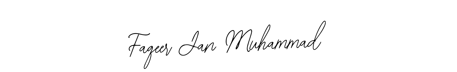 It looks lik you need a new signature style for name Faqeer Jan Muhammad. Design unique handwritten (Bearetta-2O07w) signature with our free signature maker in just a few clicks. Faqeer Jan Muhammad signature style 12 images and pictures png