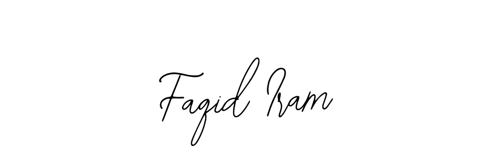 Also You can easily find your signature by using the search form. We will create Faqid Iram name handwritten signature images for you free of cost using Bearetta-2O07w sign style. Faqid Iram signature style 12 images and pictures png