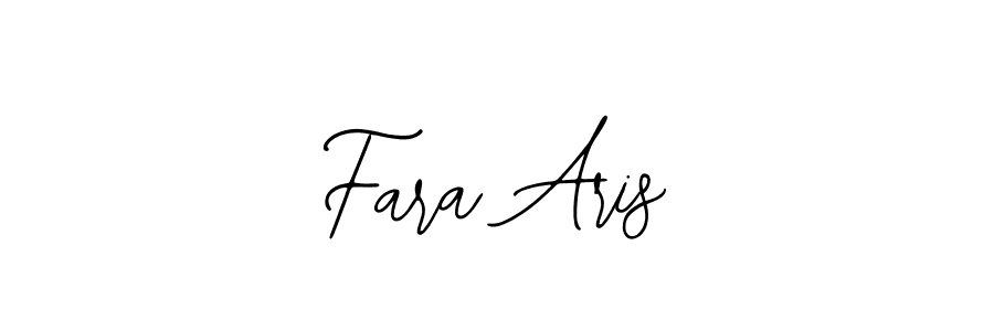 Also You can easily find your signature by using the search form. We will create Fara Aris name handwritten signature images for you free of cost using Bearetta-2O07w sign style. Fara Aris signature style 12 images and pictures png