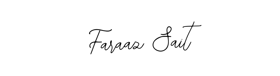 Use a signature maker to create a handwritten signature online. With this signature software, you can design (Bearetta-2O07w) your own signature for name Faraaz Sait. Faraaz Sait signature style 12 images and pictures png