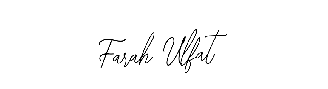 How to Draw Farah Ulfat signature style? Bearetta-2O07w is a latest design signature styles for name Farah Ulfat. Farah Ulfat signature style 12 images and pictures png