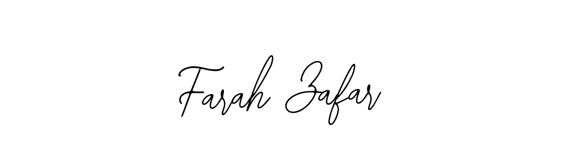 Create a beautiful signature design for name Farah Zafar. With this signature (Bearetta-2O07w) fonts, you can make a handwritten signature for free. Farah Zafar signature style 12 images and pictures png