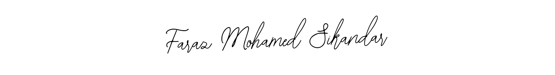 Faraz Mohamed Sikandar stylish signature style. Best Handwritten Sign (Bearetta-2O07w) for my name. Handwritten Signature Collection Ideas for my name Faraz Mohamed Sikandar. Faraz Mohamed Sikandar signature style 12 images and pictures png