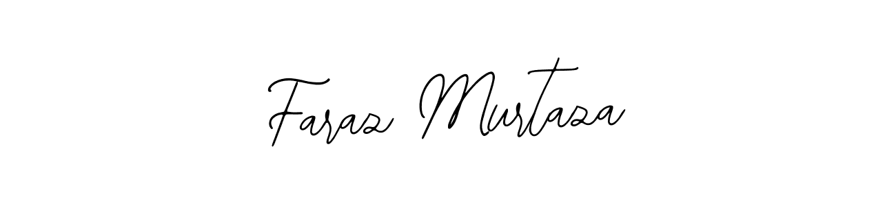 How to make Faraz Murtaza name signature. Use Bearetta-2O07w style for creating short signs online. This is the latest handwritten sign. Faraz Murtaza signature style 12 images and pictures png