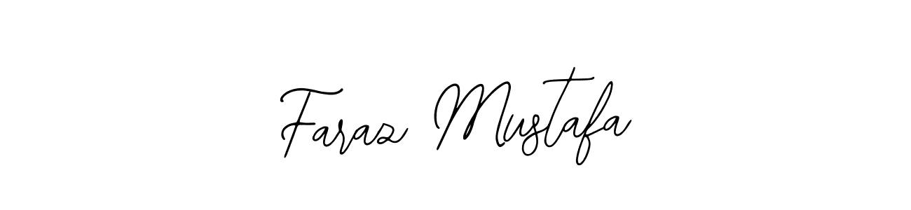 How to make Faraz Mustafa name signature. Use Bearetta-2O07w style for creating short signs online. This is the latest handwritten sign. Faraz Mustafa signature style 12 images and pictures png