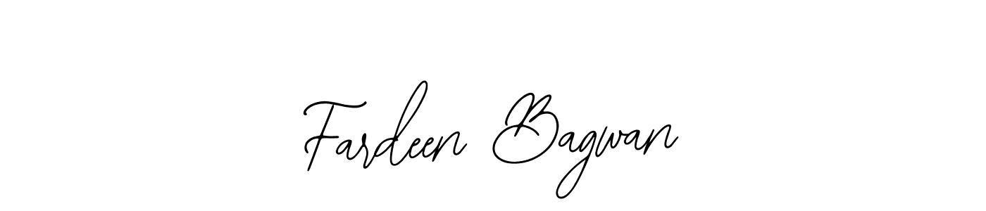 Make a beautiful signature design for name Fardeen Bagwan. With this signature (Bearetta-2O07w) style, you can create a handwritten signature for free. Fardeen Bagwan signature style 12 images and pictures png