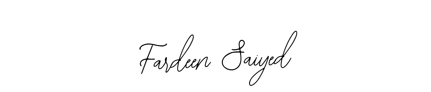 Make a short Fardeen Saiyed signature style. Manage your documents anywhere anytime using Bearetta-2O07w. Create and add eSignatures, submit forms, share and send files easily. Fardeen Saiyed signature style 12 images and pictures png