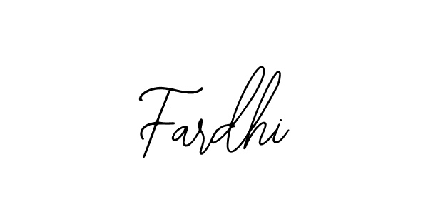 Use a signature maker to create a handwritten signature online. With this signature software, you can design (Bearetta-2O07w) your own signature for name Fardhi. Fardhi signature style 12 images and pictures png