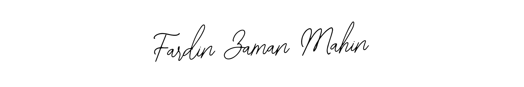 Make a beautiful signature design for name Fardin Zaman Mahin. With this signature (Bearetta-2O07w) style, you can create a handwritten signature for free. Fardin Zaman Mahin signature style 12 images and pictures png