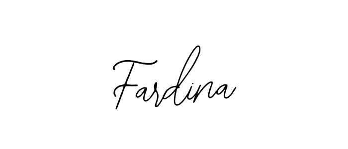 Make a beautiful signature design for name Fardina. With this signature (Bearetta-2O07w) style, you can create a handwritten signature for free. Fardina signature style 12 images and pictures png